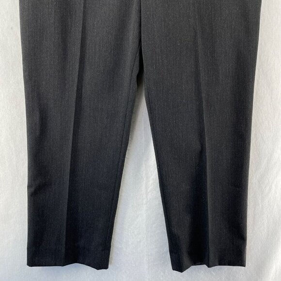 Flying Cross Pants Mens 42 Black Staight Leg Pockets Wool Blend Dress Attire - Picture 7 of 11
